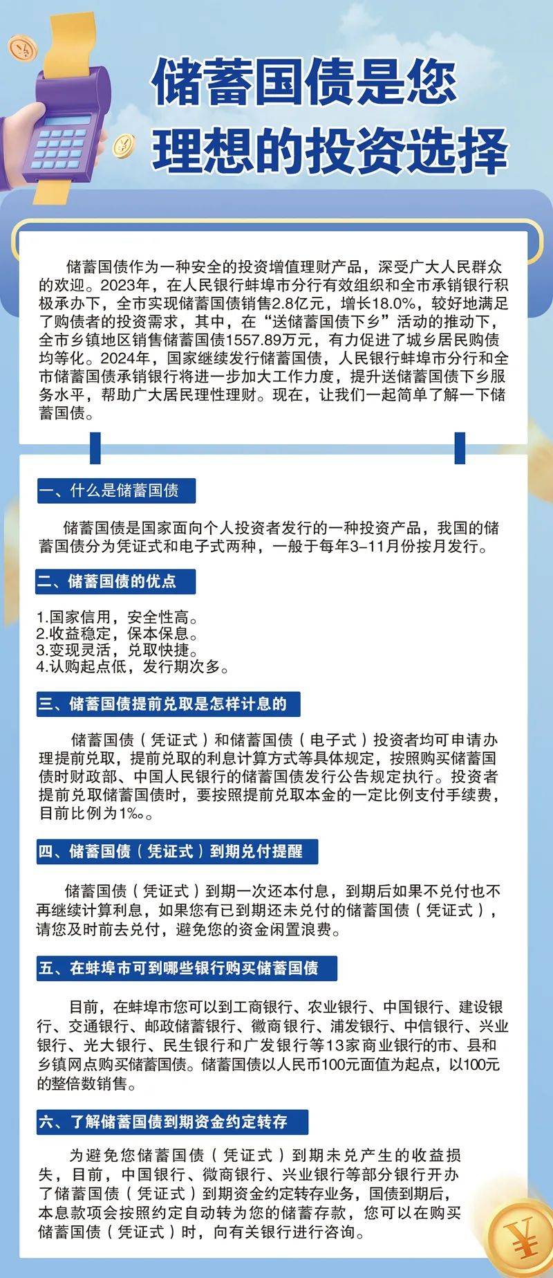 什么是国债？投资有风险吗？一图读懂