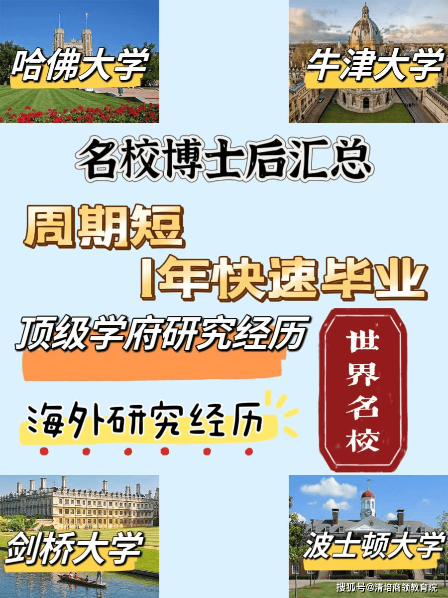 一年制博士后都有哪些国家