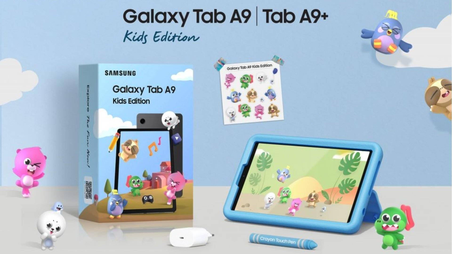 三星 Galaxy Tab A9+ 儿童版平板电脑发售：骁龙 695，270 美元