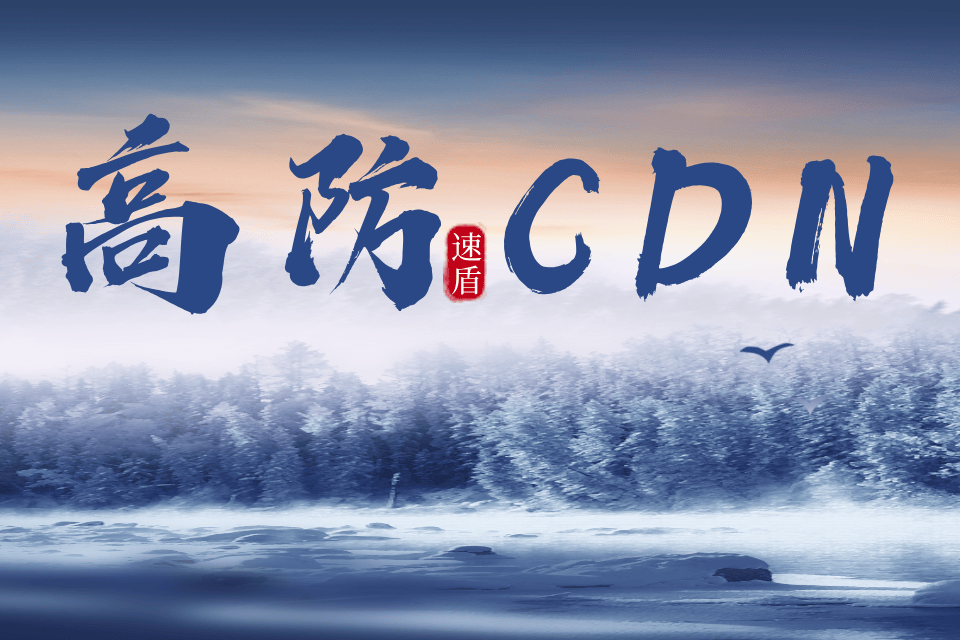 高防 CDN 哪家好？选择速盾高防 CDN 不再迷茫