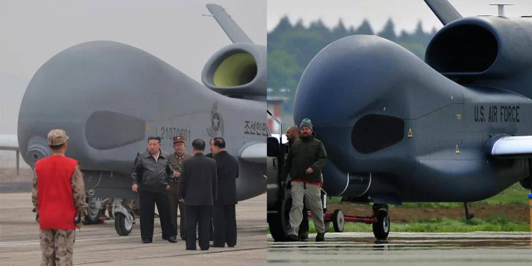 惊掉下巴！朝鲜“全球鹰”战略无人机曝光，如何像素级“复刻”？