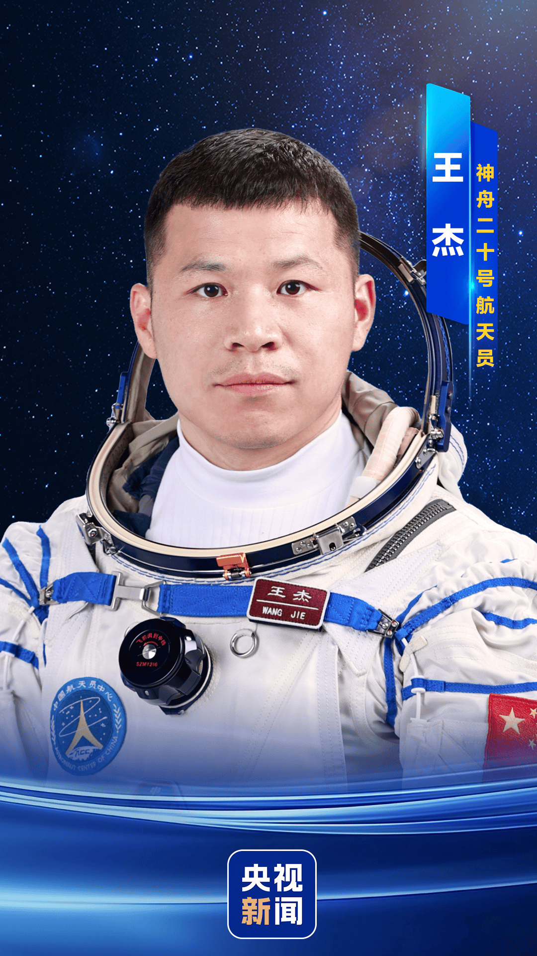 新“出差三人组”亮相！神二十乘组简历公布