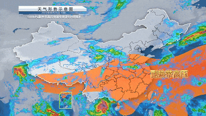 近期河南分散性阵雨频繁，东部、南部高温持续在线！