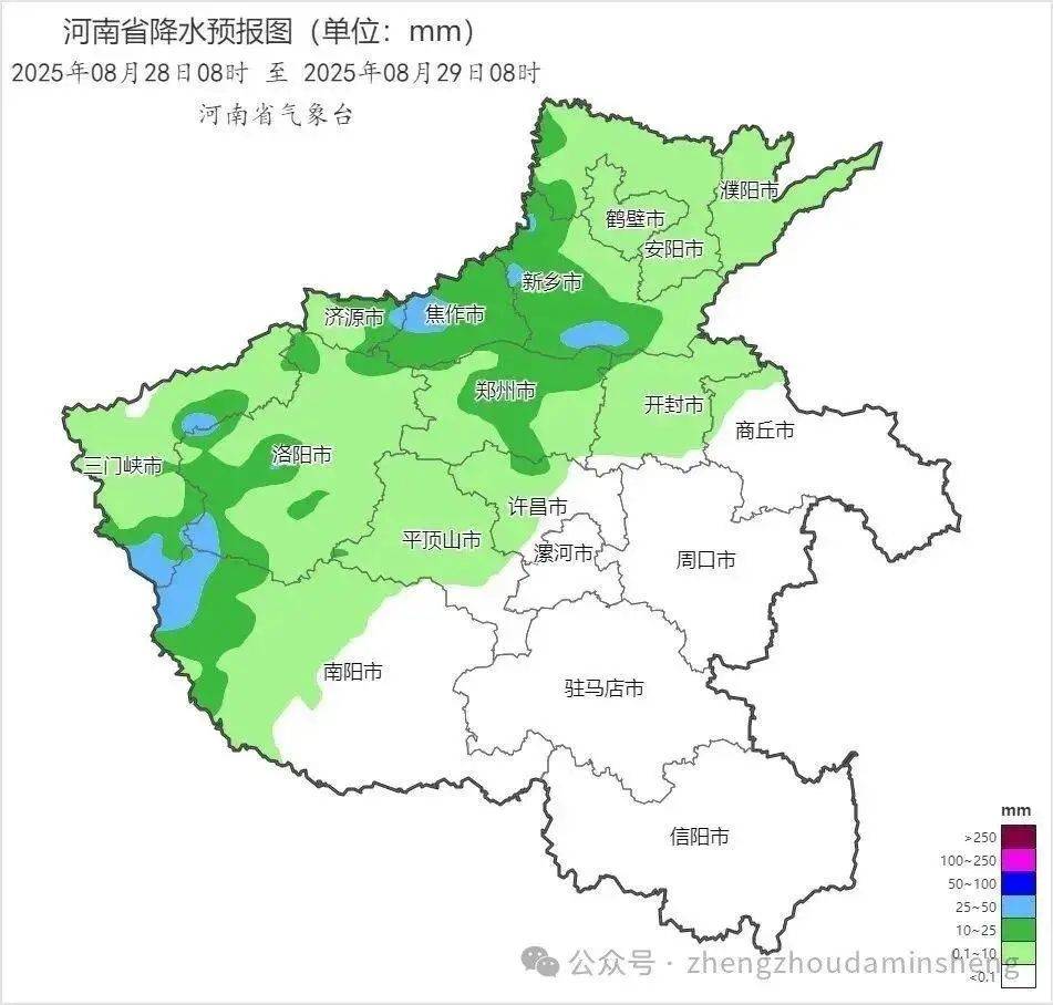 近期河南分散性阵雨频繁，东部、南部高温持续在线！